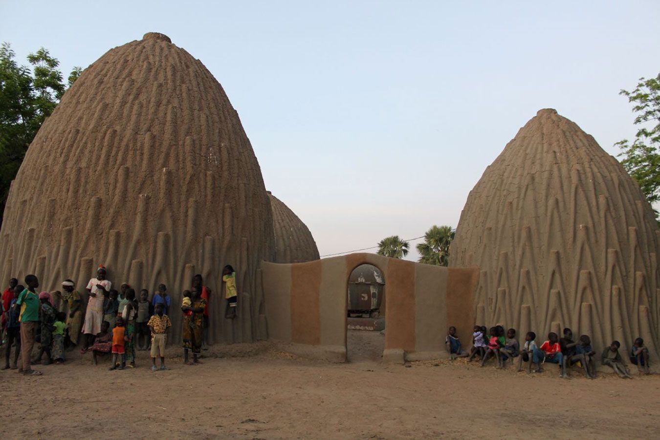 Musgum Dwellings Cameroon